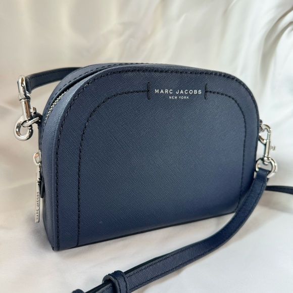 Marc Jacobs playback camera crossbody bag navy blue - Picture 3 of 9